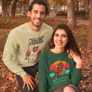 Sweatshirt Café Bigfoot Morning Cheveux Bigfoot s'en fiche