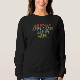 Sweatshirt Café Cold Brew Pour Papa Sarcastique Dire Café