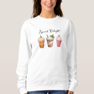 Sweatshirt Café de la saison des fêtes épicé