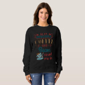 Sweatshirt Café et bacon (Devant entier)