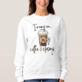 Sweatshirt Café et fermetures de transactions, Cadeau pour ag (Devant)
