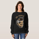 Sweatshirt Café Ew People (Devant entier)
