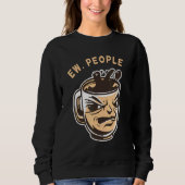Sweatshirt Café Ew People (Devant)