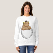 Sweatshirt Café Frog (Devant entier)