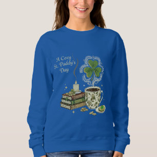 Sweatshirt Café irlandais de la Saint-Patrick convivial et li