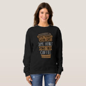 Sweatshirt Café Lover Barista Premium (Devant entier)