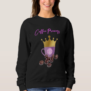 Sweatshirt Café Princesse Idées Café Café Coupe et haricots