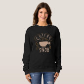Sweatshirt Café Snob (Devant entier)