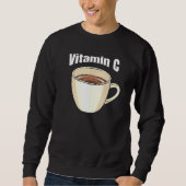 Sweatshirt Café Vitamine C Café Boisson Café Café Café Café D (Devant)