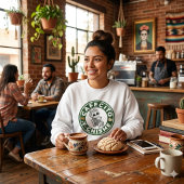 Sweatshirt Cafecito et potins Pain sucré mexicain