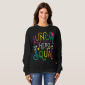 Sweatshirt Cafétéria de l'équipe de paniers-repas de l'école (Devant entier)