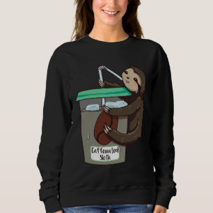 Sweatshirt Caffeinated Sloth I Love Coffee Sloths