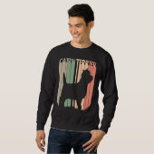 Sweatshirt Cairn Terrier Valentine's Day (Devant entier)