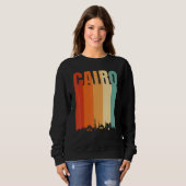 Sweatshirt Cairo Skyline (Devant entier)