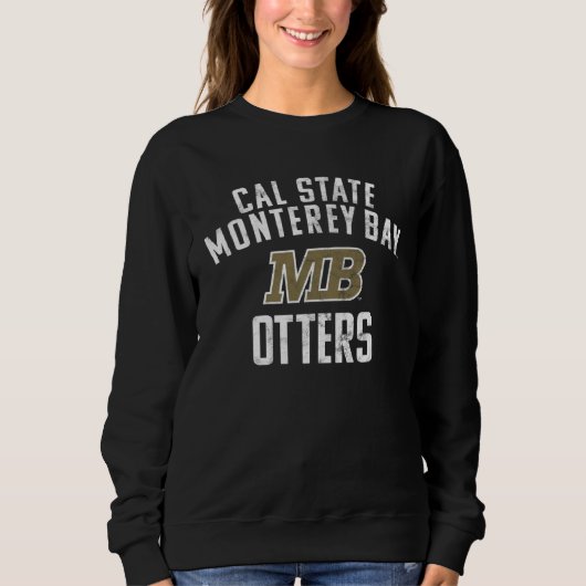 Sweatshirt Cal State Monterey Bay CSUMB Otters Large (Devant)