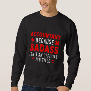 Sweatshirt Calculateur du solde comptable du comptable Financ
