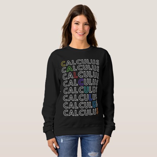 Sweatshirt Calculus Math STEM Physics Science Student Teacher (Devant entier)