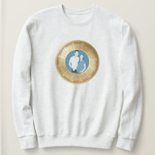 Sweatshirt Calendrier de grossesse 2026 Nous attendons un béb