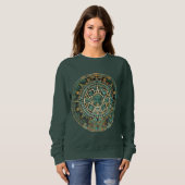 Sweatshirt Calendrier maya (Devant entier)