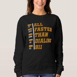 Sweatshirt Calibre Plus Rapide Que La Compression 911 Proprié