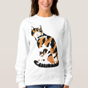 Sweatshirt Calico chat assis