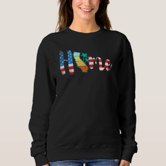 Sweatshirt California Home State Pride Map