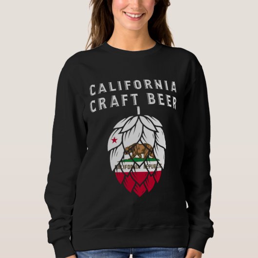 Sweatshirt California Republic State Flag (Devant)