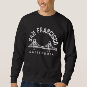Sweatshirt California Retro Vintage San Francisco