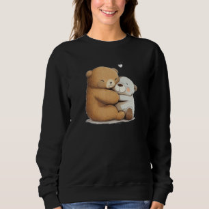 Sweatshirt Câlins en peluche doux pour ours en peluche et ani