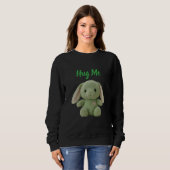 Sweatshirt Câlins Moi Lapin (Devant entier)