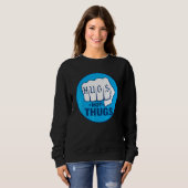 SWEATSHIRT CÂLINS PAS VOYOUS (Devant entier)