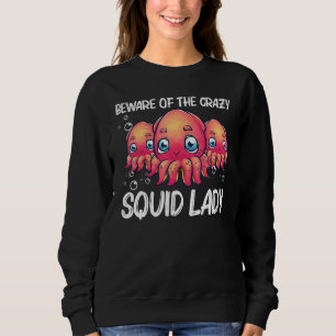 Sweatshirt Calmar Pour Femmes Maman Octopus Shore Kraken Cost