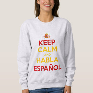 Sweatshirt Calme et Habla Español