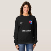Sweatshirt CAMAGUEY Cuba Vintage Sports (Devant entier)