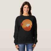 Sweatshirt Camel Desert Sunset  Oasis Morocco (Devant entier)
