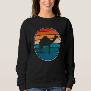 Sweatshirt Camel Retro Style Vintage Cute Camels