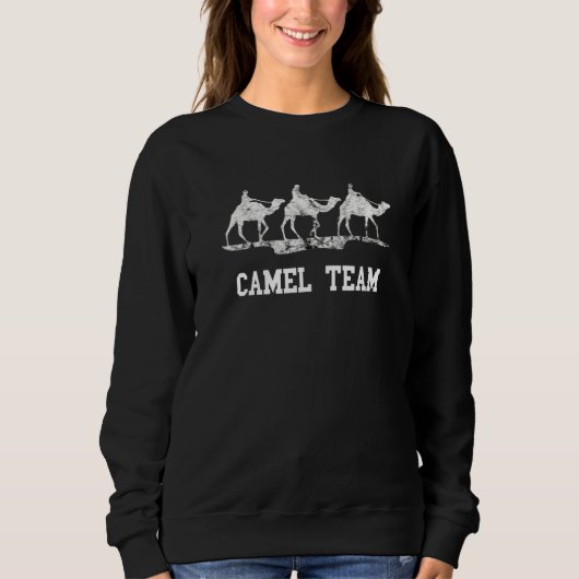 Sweatshirt Camel Team Caravan Camel Voyageur Arabian Camel A (Devant)