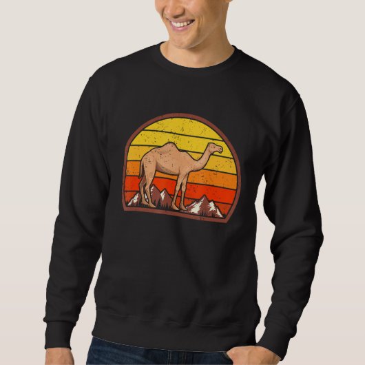 Sweatshirt Camel Vintage Retro Camel (Devant)