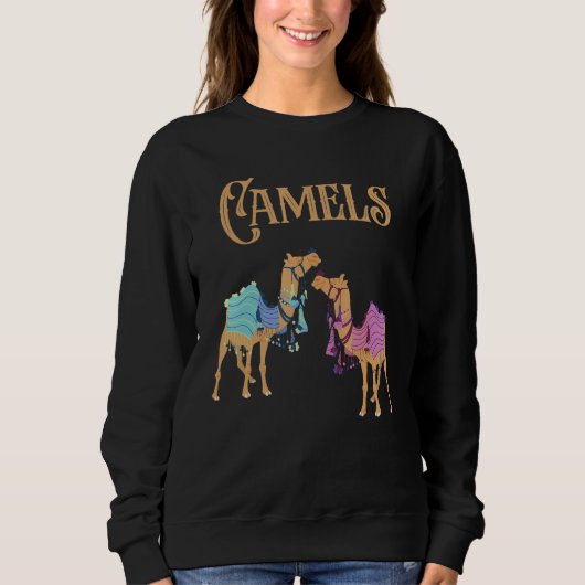 Sweatshirt Camels Désert Animal Camel (Devant)