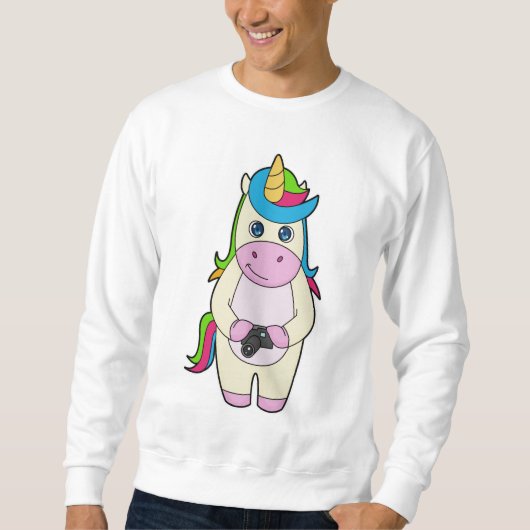 Sweatshirt Caméra Unicorn (Devant)