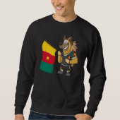Sweatshirt Cameroon Rasta Dog (Devant)