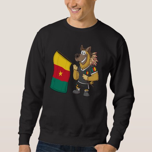 Sweatshirt Cameroon Rasta Dog (Devant)