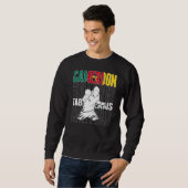 Sweatshirt Cameroon Table Tennis Support Cameroonian Ping P (Devant entier)