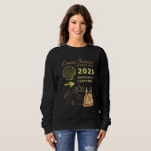 Sweatshirt Camino Frances French Way 2023 Santiago de Compost (Devant entier)