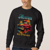 Sweatshirt Camionnette Américaine Classique (Devant)