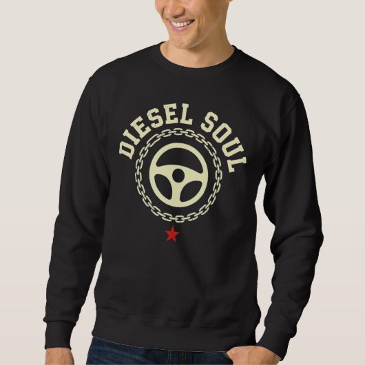 Sweatshirt Camionneur d'âme Diesel (Devant)
