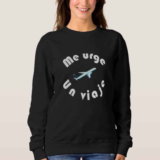 Sweatshirt Camisa Chistosa En Espanol En Espagnol (Devant)