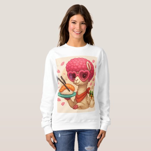 Sweatshirt Camiseta Caos Pop (Devant entier)
