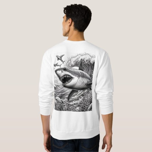 Sweatshirt camiseta manga larga  (Dos entier)