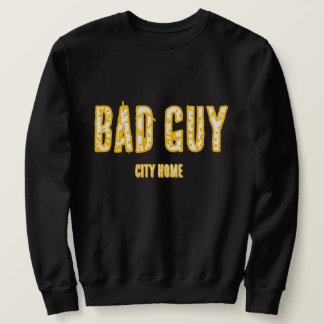 Sweatshirt Camiseta Manga Larga Bad Guy City Home